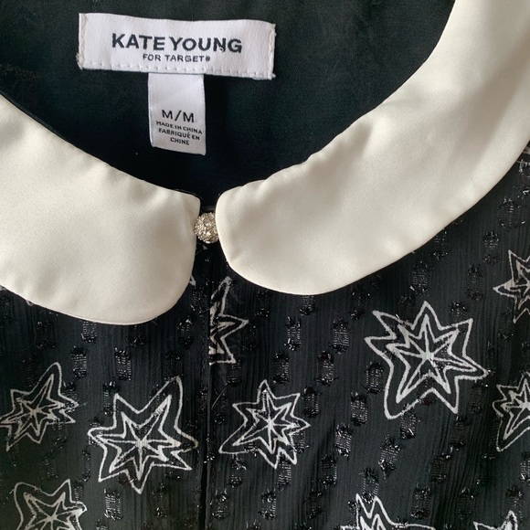 Kate Young for Target Black Sparkle Midi Dress - Picture 3 of 10